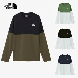 y[֔zTHE NORTH FACE L/S Bi-Colored Nuptse Tee NT82384 OX[uoCJ[hkvVeB[iYj UEm[XEtFCX