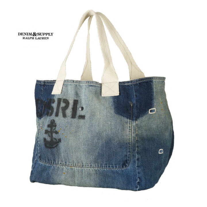 楽天市場】DENIM&SUPPLY RALPH LAUREN デニムトートバッグ デニム 