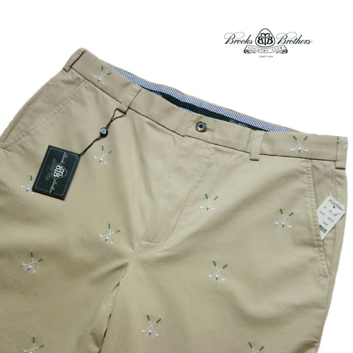 楽天市場】BrooksBrothers COUNTRY CLUB ゴルフクラブ刺繍コーデュロイ 