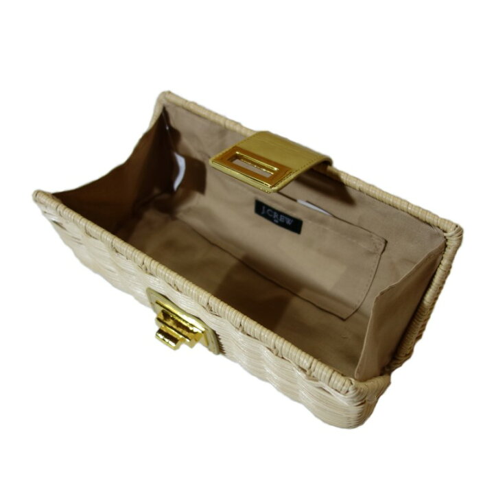 楽天市場】J.CREW RATTAN CLUTCH ラタンクラッチバッグ ジェイクルー  