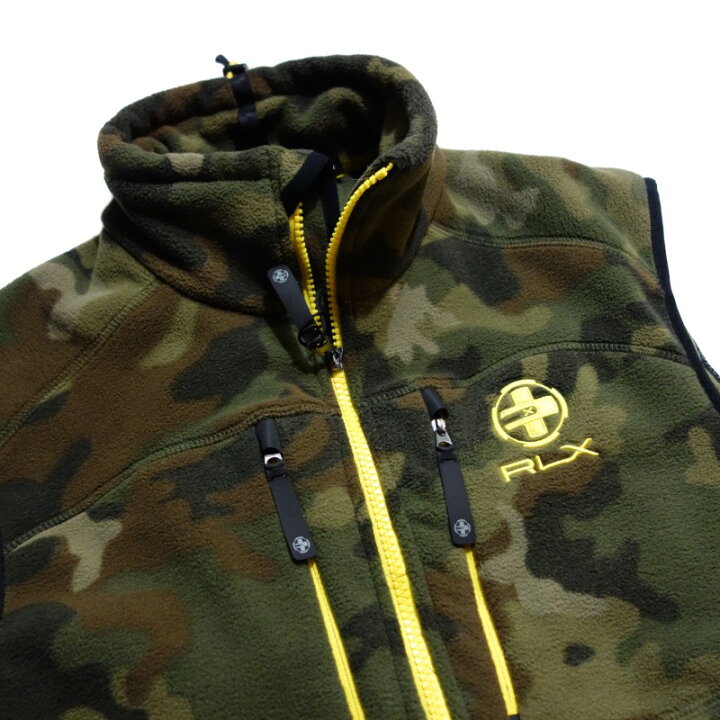 楽天市場】RLX カモフラージュフリースベスト Polo Ralph Lauren 