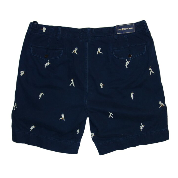楽天市場】Polo Ralph Lauren クリケット刺繍総柄ショーツ ポロラルフ 
