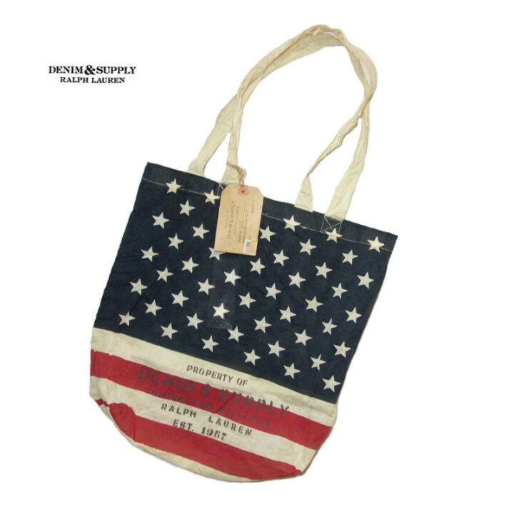 楽天市場】【メール便発送】DENIM&SUPPLY RALPH LAUREN 星条旗トート 