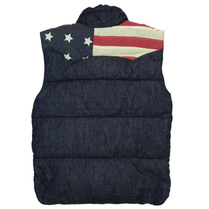 楽天市場】Denim&Supply Ralph Lauren 星条旗デニムダウンベスト 