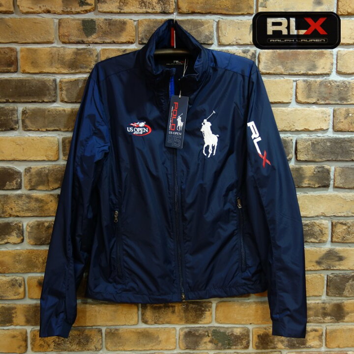 楽天市場】RLX USOpen2015オフィシャルビッグポニーナイロンジャケット 