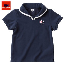 【メール便発送】HELLY HANSEN K S/S Ceoα Pile Polo（Kid's） HJ31615 ショートスリーブ セオアルファ パイルポロ（キッズ） ヘリーハンセン