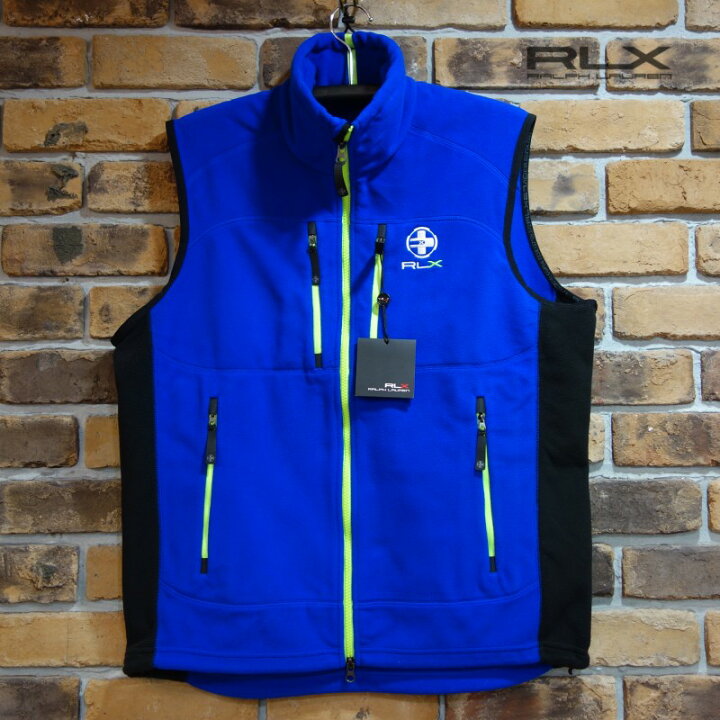 楽天市場】RLX フリースベスト Polo Ralph Lauren アールエルエックス 