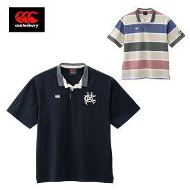 CANTERBURY S/S RUGGER SHIRT RA32090 ショートスリーブ　ラガーシャツ(メンズ) カンタベリー