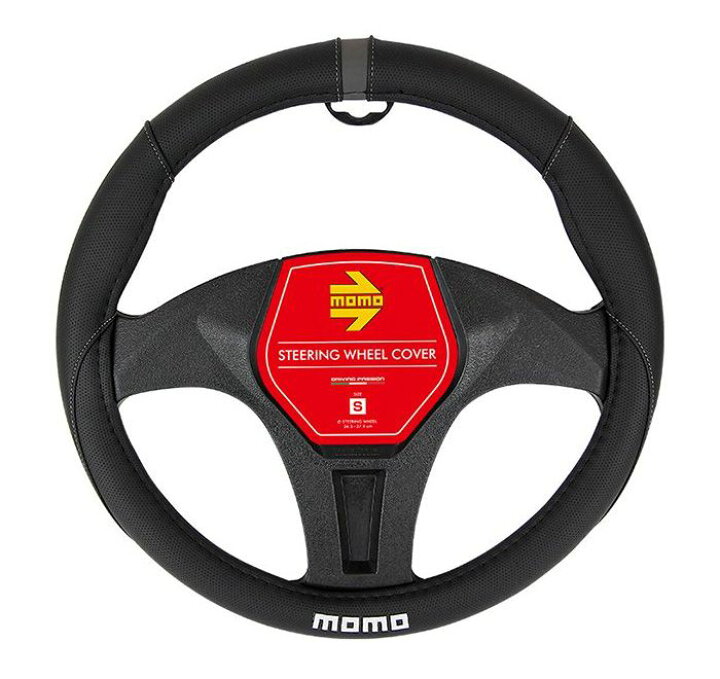楽天市場】MOMO ハンドルカバー エレガント Sサイズ 2カラー 軽自動車 