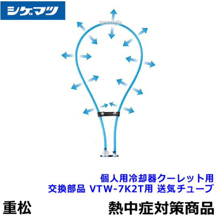 楽天市場】【熱中症対策/暑さ対策】 重松 個人用冷却器 クーレット用 