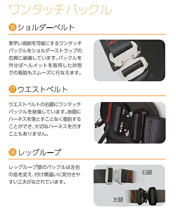 楽天市場】サンコー 安全帯 ハーネス RH-C レスキュー 消防用 【救助 