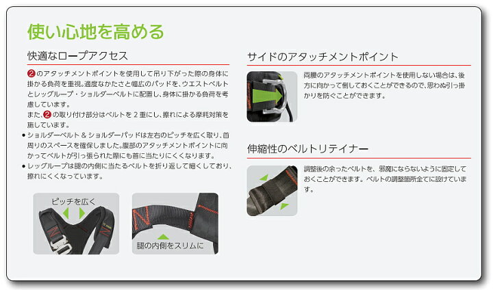 楽天市場】サンコー 安全帯 ハーネス RH-C レスキュー 消防用 【救助 