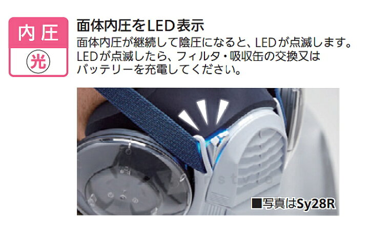 楽天市場】重松 電動ファン付き呼吸用保護具 Sy11F 防じん 防毒 両方 