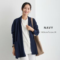 楽天市場】ショールカラー（カラーネイビー）（レディースファッション 