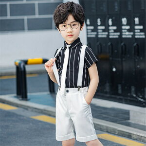 5点セット スーツ 夏 子供 男の子フォーマル キッズ スーツ 子供服 ベビー服 上下セット おしゃれ 七五三 入学式 卒業式 結婚式 半袖シャツ 子供 スーツ キッズ スーツ 男の子 フォーマルスー