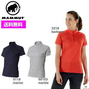 MAMMUTマムート【2018年モデル】レディースパフォーマンスドライジップPerformanceDryZipT-ShirtWomen1017-00430■アウトドア登山Tシャツクライミング吸汗速乾半袖ウィメンズ女性
