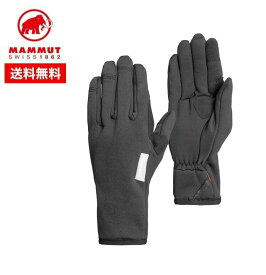 24春夏 MAMMUT マムート Fleece Pro Glove 1190-00340 フリース 手袋 グローブ 防寒