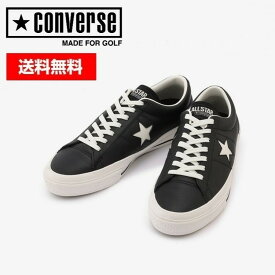 【5日と10日は抽選でP100％バック＆P10倍】24春夏 CONVERSE コンバース ユニセックス(メンズ レディース) ONE STAR GF ワンスター 33500201 スニーカー スパイクレス クラシカル GOLF ゴルフ