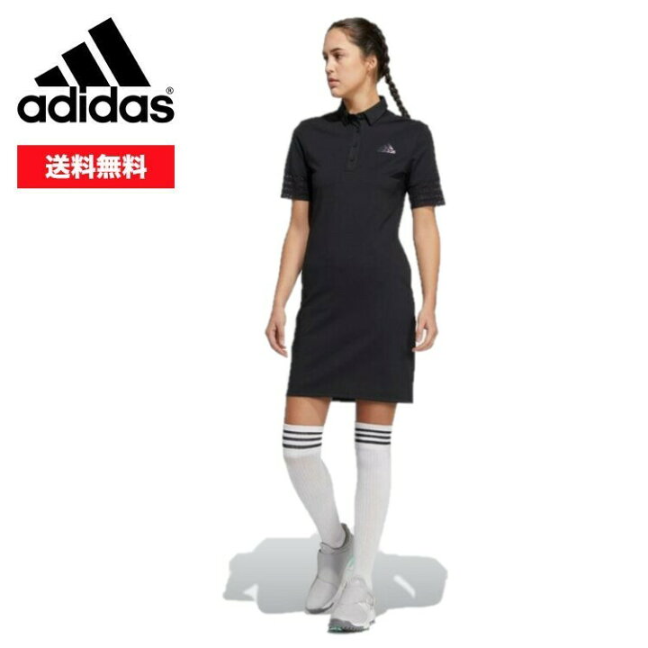 楽天市場 Adidas Golf アディダス ゴルフ レディース スリーストライプス レースディテール 半袖ワンピース D9143 セットアップ トランスレーション 楽天市場店