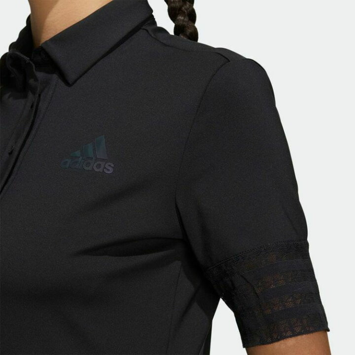 楽天市場 Adidas Golf アディダス ゴルフ レディース スリーストライプス レースディテール 半袖ワンピース D9143 セットアップ トランスレーション 楽天市場店