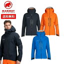 【マラソン期間中エントリーでP5倍】25春夏 MAMMUT メンズ Nordwand Advanced HS Hooded Jacket Men 1010-28031 マウンテンパーカー ハードシェル 登山 アウトドア