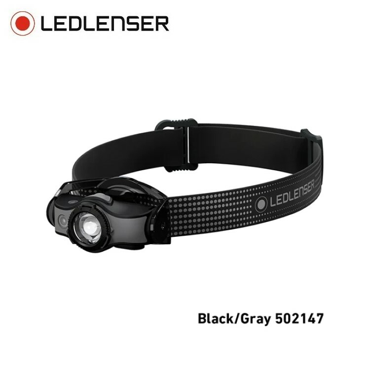 LEDLENSER レッドレンザー MH5 Black Gray 43136 502147 充電式 LED ヘッドライト 乾電池対応 キャンプ アウトドア 釣り 登山