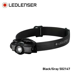 LEDLENSER レッドレンザー MH5 Black/Gray 43136 502147 充電式 LED ヘッドライト 乾電池対応 キャンプ アウトドア 釣り 登山