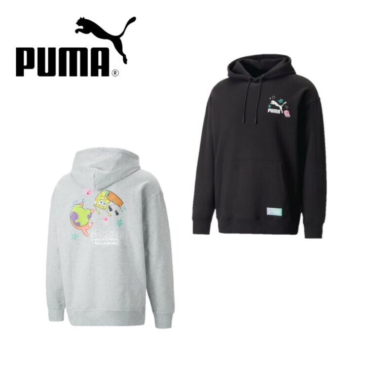 楽天市場】PUMA プーマ メンズ PUMA x スポンジ・ボブ フーディー 