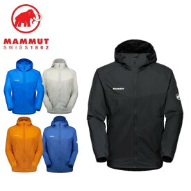 【20日限定抽選で100%Pバック+エントリーで5倍】24春夏 MAMMUT マムート メンズ Convey WB Hooded Jacket AF Men 1012-00530 ジャケット ウィンドブレーカー パーカー フード付き アウトドア 登山 キャンプ