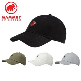 【20日限定抽選で100%Pバック+エントリーで5倍】24春夏 MAMMUT マムート ユニセックス ( メンズ レディース ) Baseball Cap Mammut 1191-00051 アウトドア スポーティ キャップ ワンポイント スタンダード バックベルト フィット感 蒸れ軽減 帽子