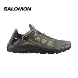 24春夏 Salomon サロモン メンズ TECHAMPHIBIAN 5 L47114900 アウトドア キャンプ 靴 ウォーターシューズ 水陸両用 サロモンスニーカー