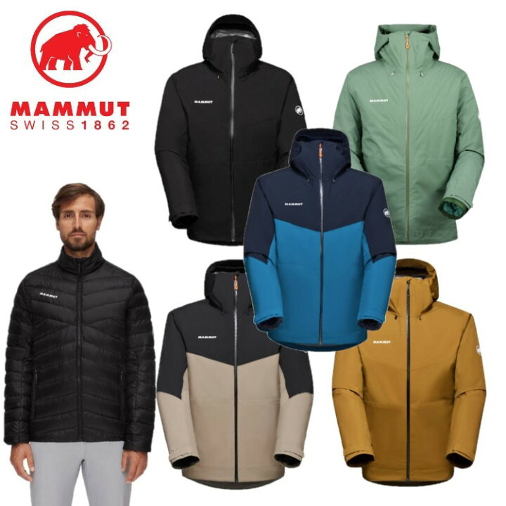 楽天市場】MAMMT マムート メンズ Convey 3 in 1 HS Hooded Jacket AF 