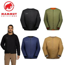 【25日限定抽選で100%Pバック+エントリーで5倍】24春夏 MAMMUT マムート メンズ Seon IN Cardigan AF Men 1013-00653 ノーカラー カーディガン 中綿 防寒 アウトドア キャンプ インナーダウン ダウンジャケット