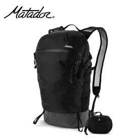 Matador マタドール メンズ レディース (ユニセックス) フリーフライ16 ブラック 20370044001000 軽量 防水 パッカブル バックパック デイパック バッグ リュックサック アタックザック アウトドア 登山