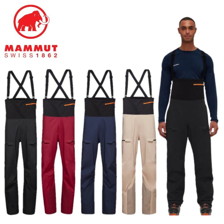 楽天市場】24秋冬 MAMMUT マムート メンズ Haldigrat HS Bib Pants Men  
