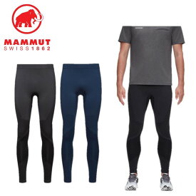 24春夏 MAMMUT マムート メンズ Trift Long Tights Men 1022-01530 防寒 雪山 タイツ レギンス アンダー ウェア メリノウール