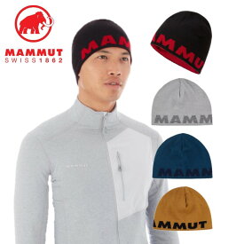 24春夏 MAMMUT マムート メンズ レディース (ユニセックス) Mammut Logo Beanie 1191-04891 ニット帽 帽子 防寒 ビーニー アウトドア キャンプ 登山