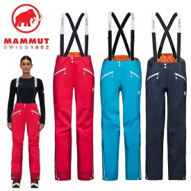 24春夏 MAMMUT マムート レディース Nordwand Pro HS Pants Women 1020-12701 パンツ バックカントリー スキーウェア スノーボードウェア 防水 雪山 登山 ハードシェル