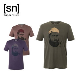 [sn] super.natural エスエヌ スーパーナチュラル メンズ セーラー Tシャツ SNMP01120 半袖 ストレッチ 抗菌 防臭 通気性 ヨガ フィットネス スポーツ 普段着【お宝】