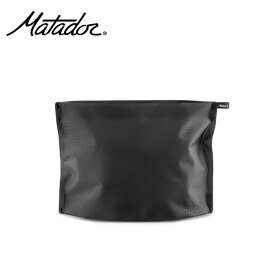 MATADOR マタドール フラットパック ジッパートイレタリーケース 20370031033000 チャコール 防水 ポーチ ポシェット 化粧品 旅行 トラベル アウトドア キャンプ