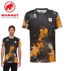 【25日限定抽選で100%Pバック+エントリーで5倍】24春夏 MAMMUT マムート メンズ Massone Sport T-Shirt Men Sender 1017-06090 半袖 Tシャツ 速乾 アウトドア 登山 キャンプ