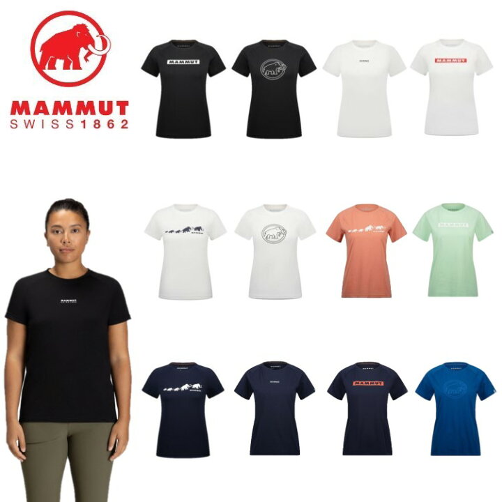 楽天市場】お薦め品 MAMMUT マムート レディース QD Logo Print T 