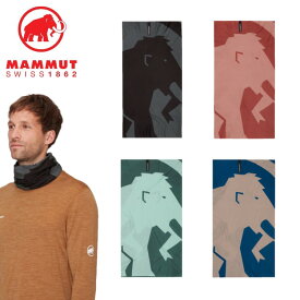 24春夏 MAMMUT マムート メンズ レディース (ユニセックス) Mammut Neck Gaiter Logo 1191-05817 ネックゲーター アウトドア 登山 キャンプ スポーツ ジム