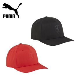 【5日と10日は抽選でP100％バック＆P10倍】24春夏 PUMA プーマ ユニセックス(メンズ レディース) フェラーリ スポーツウェア スタイル LC キャップ 025168 帽子 フリーサイズ ギフト プレゼント