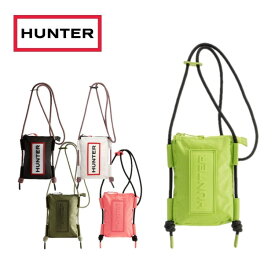 24春夏 HUNTER ハンター ユニセックス(メンズ レディース) TRAVEL RIPSTOP PHONE POUCH UBP1514NRS 耐水性 クロスボディ ショルダーバッグ