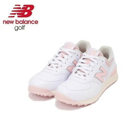 【25日限定抽選で100%Pバック+エントリーで5倍】24春夏 New balance Golf ニューバランス ゴルフ レディース シューレース(紐)タイプ WGS574 WGS574 スパイクレス ゴルフシューズ 合成皮革 定番 軽量 リサイクル素材