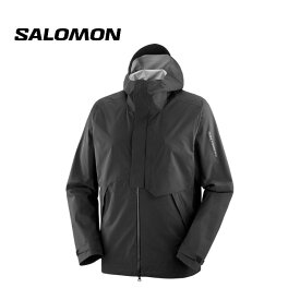 24春夏 Salomon サロモン メンズ OUTERPATH PRO 2.5L LC22060 防水 ジャケット ハードシェル マウンテンパーカー フード付き 登山 アウトドア キャンプ