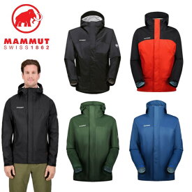 【5日と10日は抽選でP100％バック＆P10倍】24春夏 MAMMUT マムート メンズ Microlayer 2.0 HS Hooded Jacket AF Men 1010-28651 アウトドア 登山 キャンプ 防水 ハードシェル ジャケット マウンテンパーカー フード付き