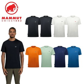 24春夏 MAMMUT マムート メンズ Mammut Essential T-Shirt AF Men 1017-05080 半袖 Tシャツ 吸汗速乾