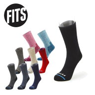 FITS フィッツ ユニセックス(メンズ レディース) ミディアムハイカークルー (中厚手) F1001 靴下 ソック…